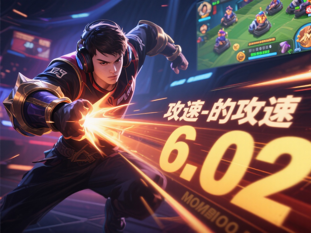 在许多MOBA类游戏中，攻速（攻击速度）